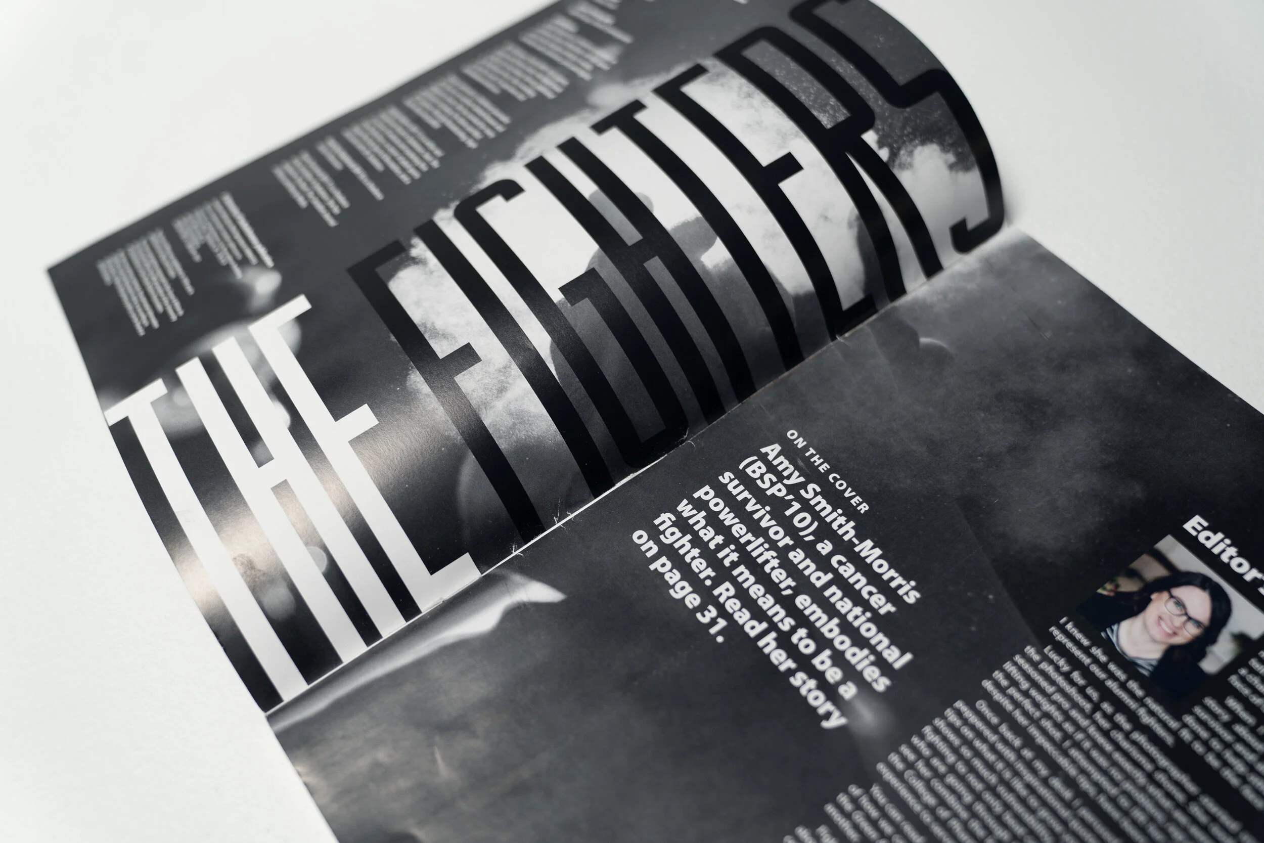 Green & White magazine: Fighters — Studio D Saskatoon