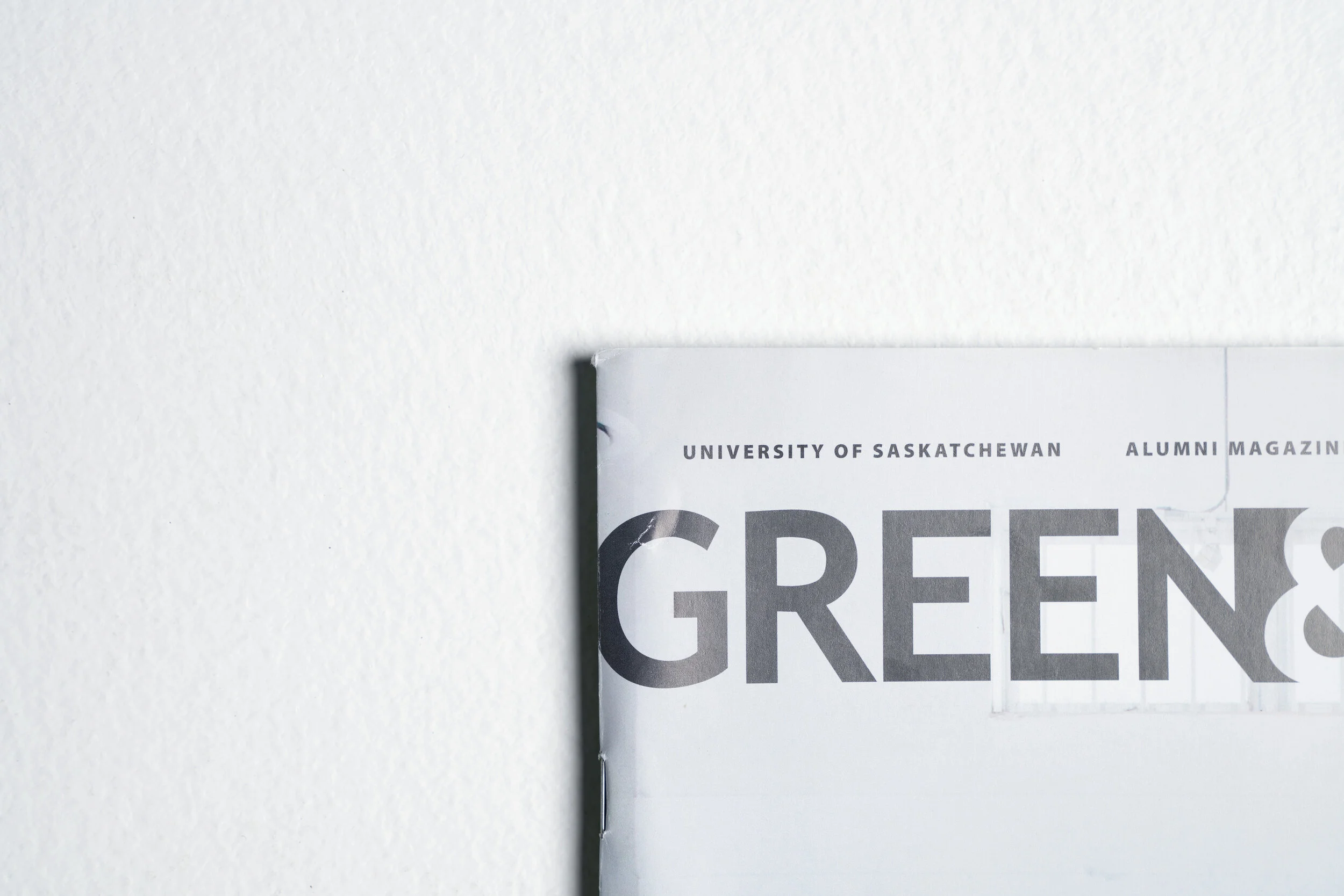 Green & White magazine: Community — Studio D Saskatoon