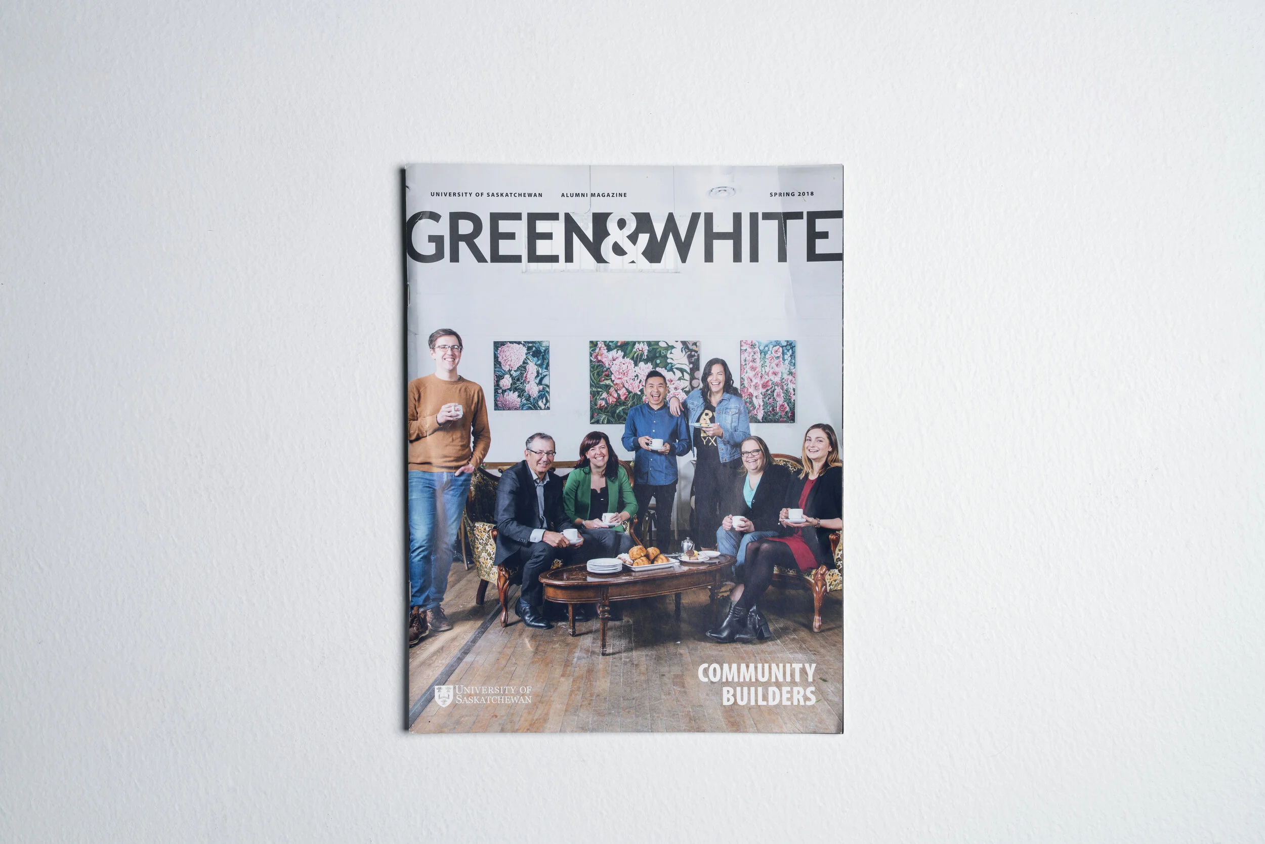 Green & White magazine: Community — Studio D Saskatoon